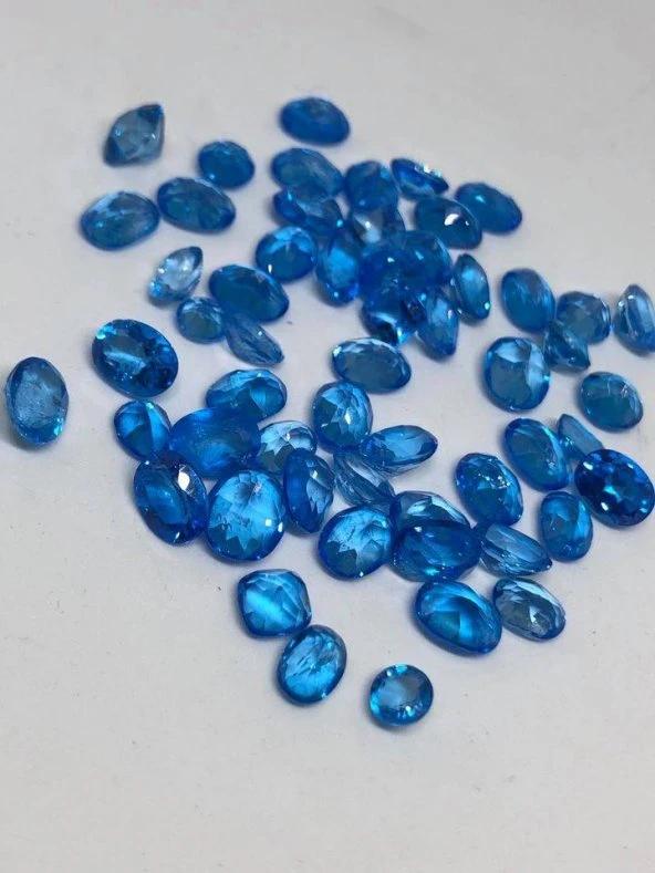 Topaz kristal oluşumu