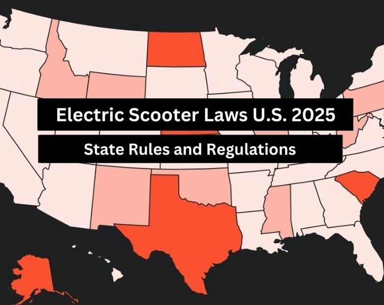 Complete Guide to U.S. Electric Scooter Laws by State 2025
