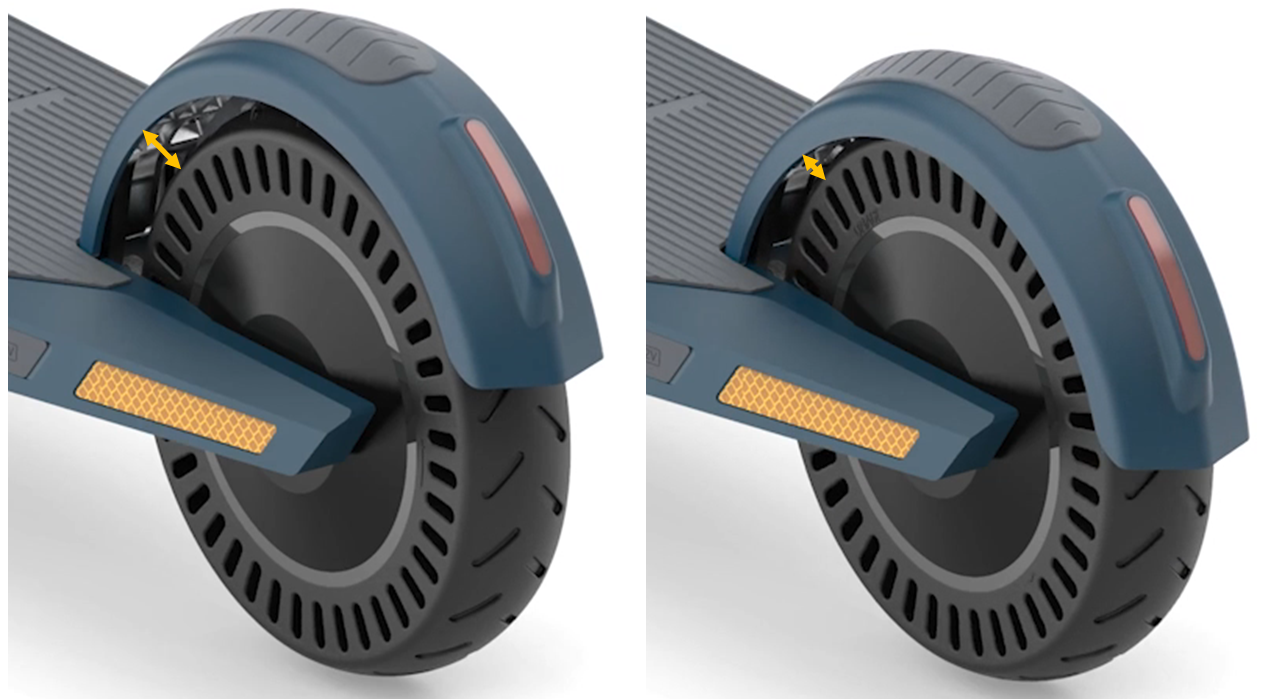 Unagi escooter brakes