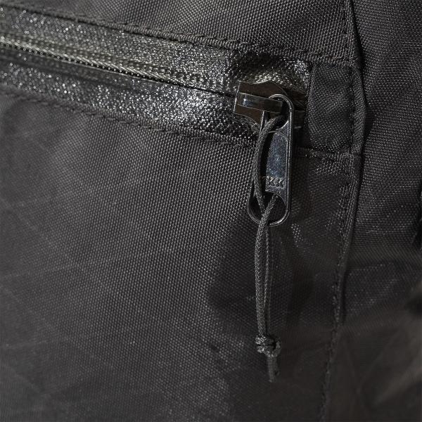 Black zipper detail