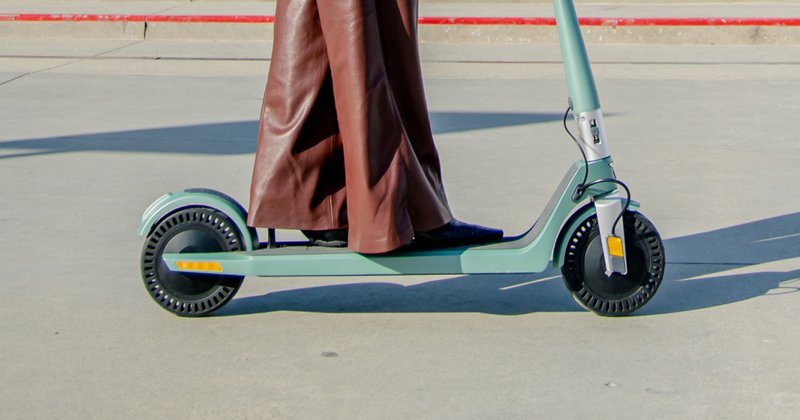unagi electric scooter ride