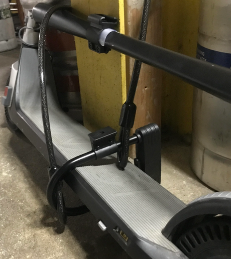 Ungi Model One locked by cable