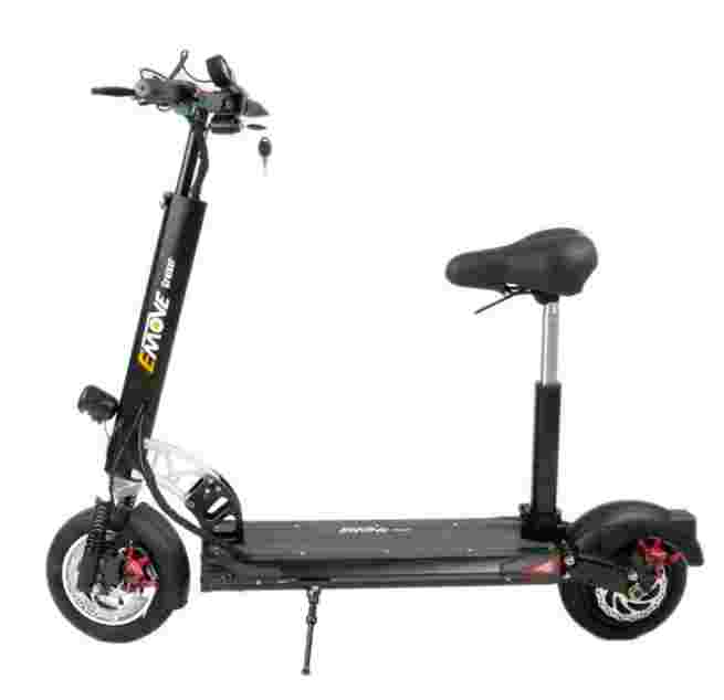 EMOVE Cruiser S - Best long range seated scooter