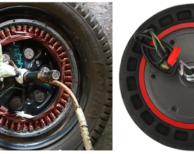 What is a BLDC motor on an electric scooter?