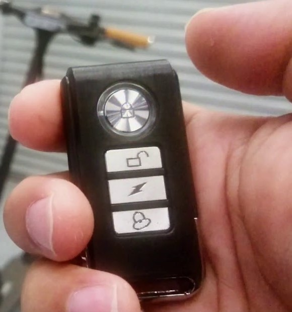 Security tech for scooters