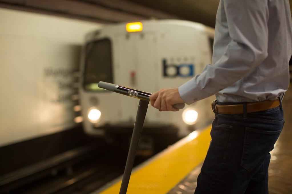 unagi electric scooter subway