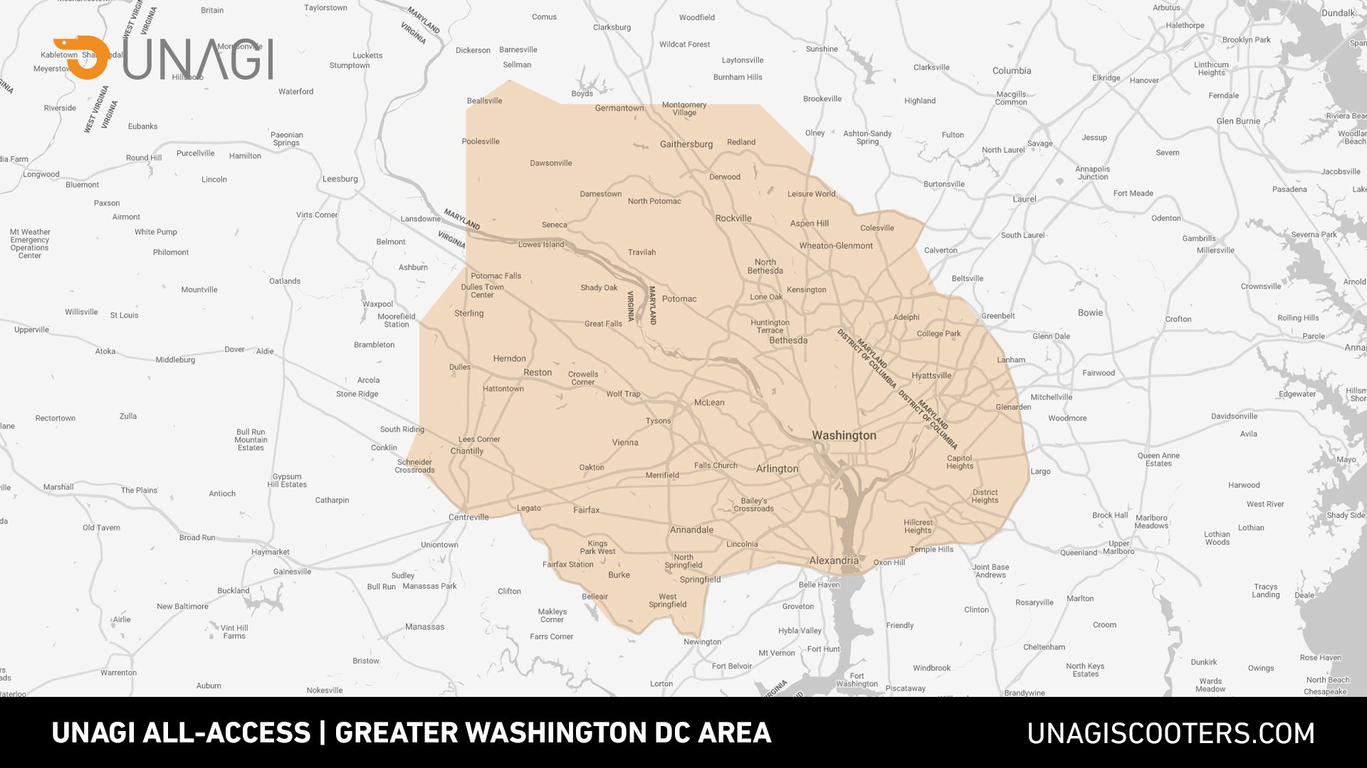 Unagi Scooter Subscription Washington Dc Maryland Virginia