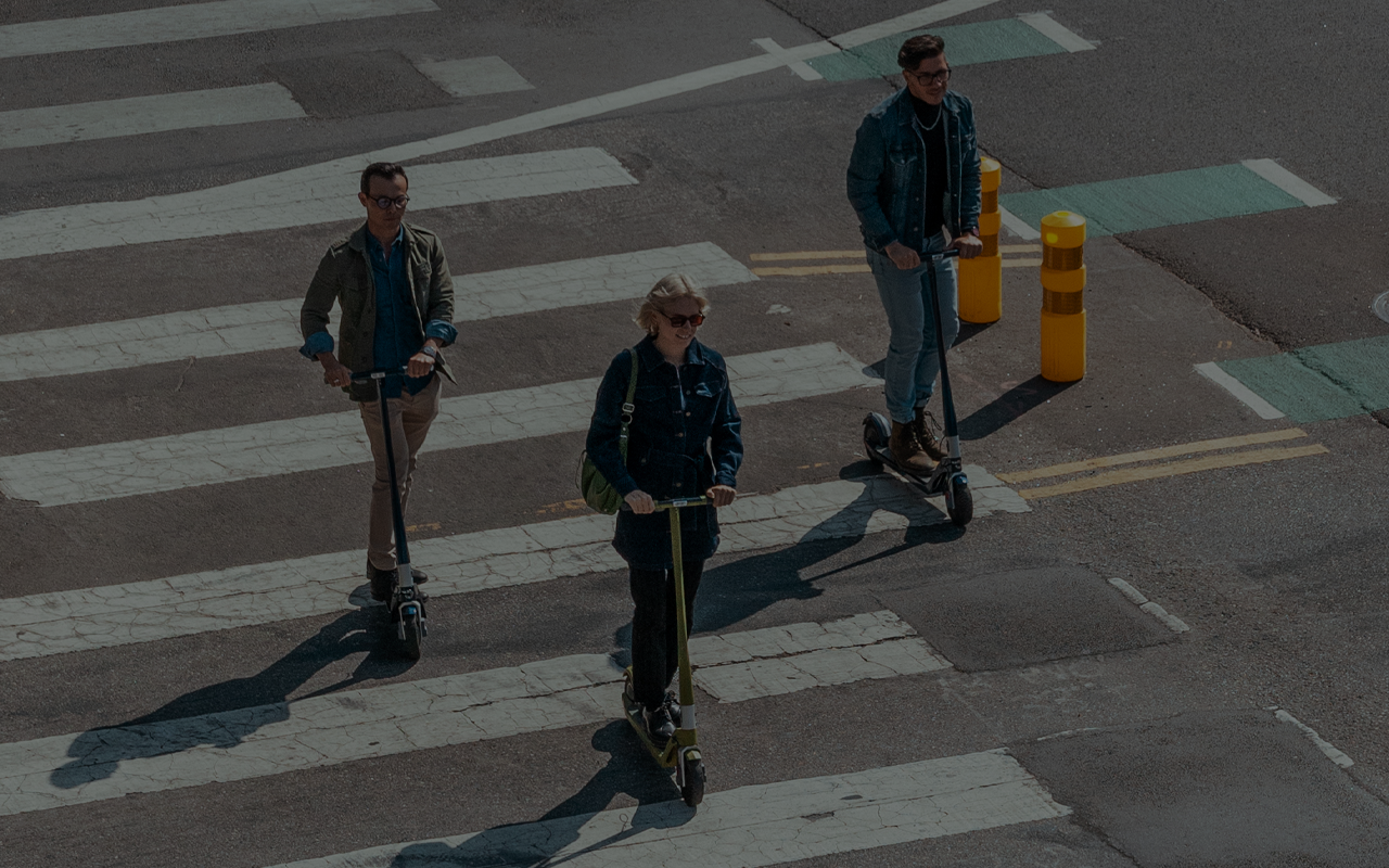 watch out for areas where sidewalk-riding is not permitted