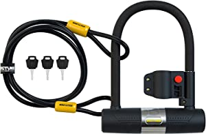 Sigtuna U lock and cable