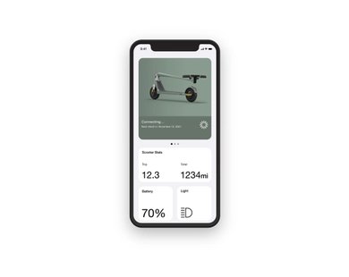 The Best Designed Scooter Just Got Smarter!