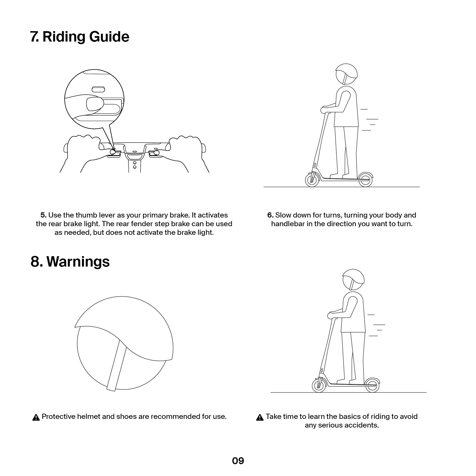 Riding Guide continued