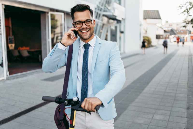 Can You Use A Mobile Phone When Riding An E-Scooter?