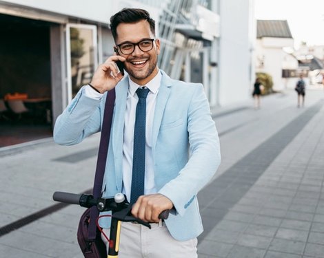 Can You Use A Mobile Phone When Riding An E-Scooter?