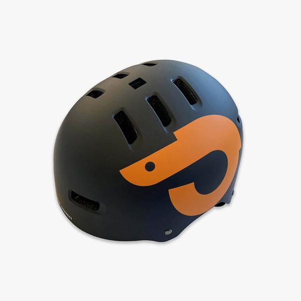 Unagi helmet orange black