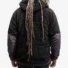 Outdoor Comfy Garment Rabbit Hoodie (Black)