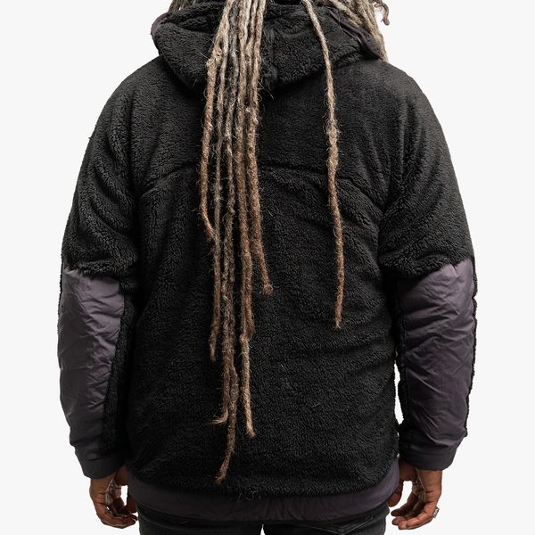 Outdoor Comfy Garment Rabbit Hoodie (Black)