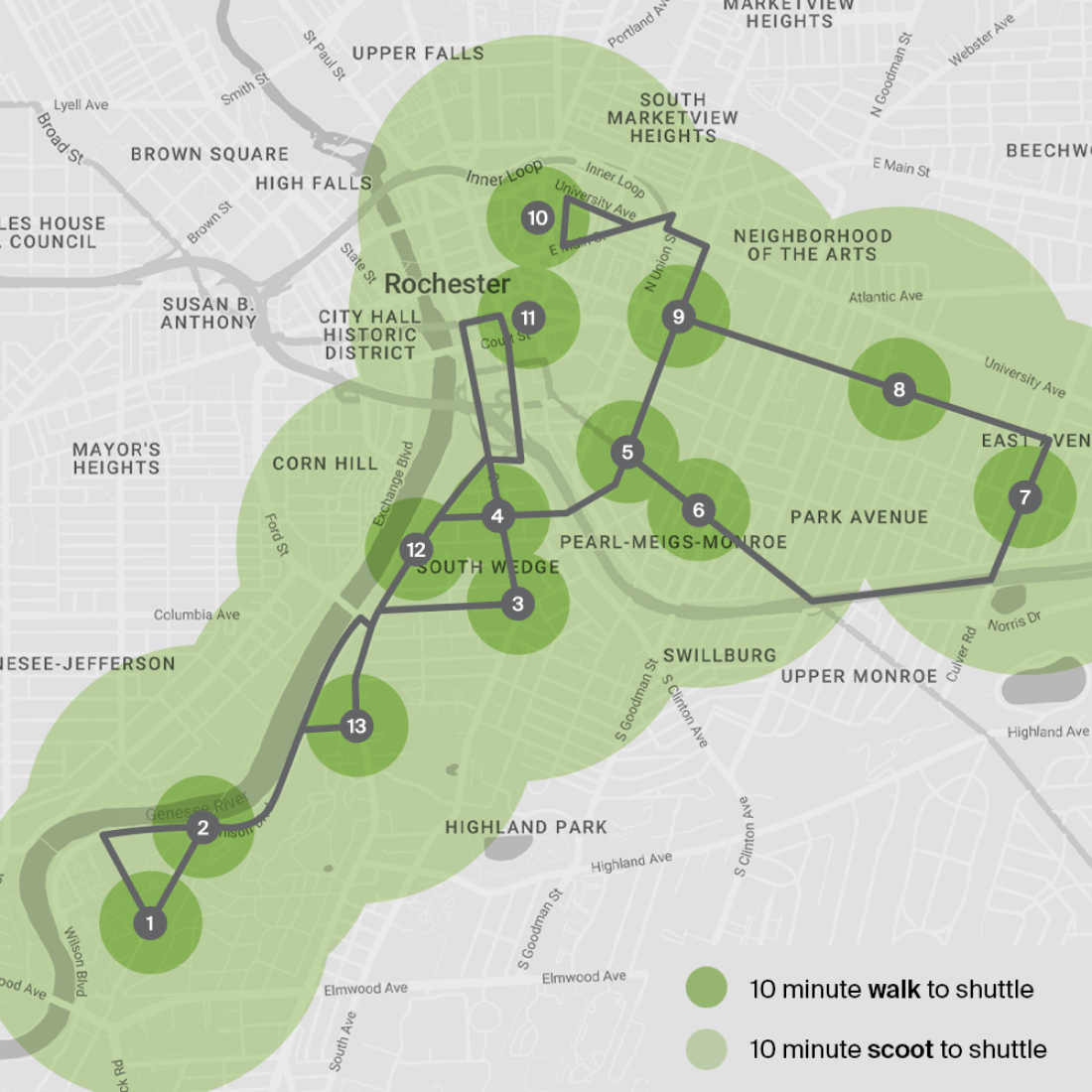 unagi increases ridership of Shuttles