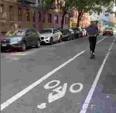 Use Class II bicycle lanes