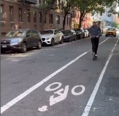 It's legal to ride electric scooters on the road in Michigan,