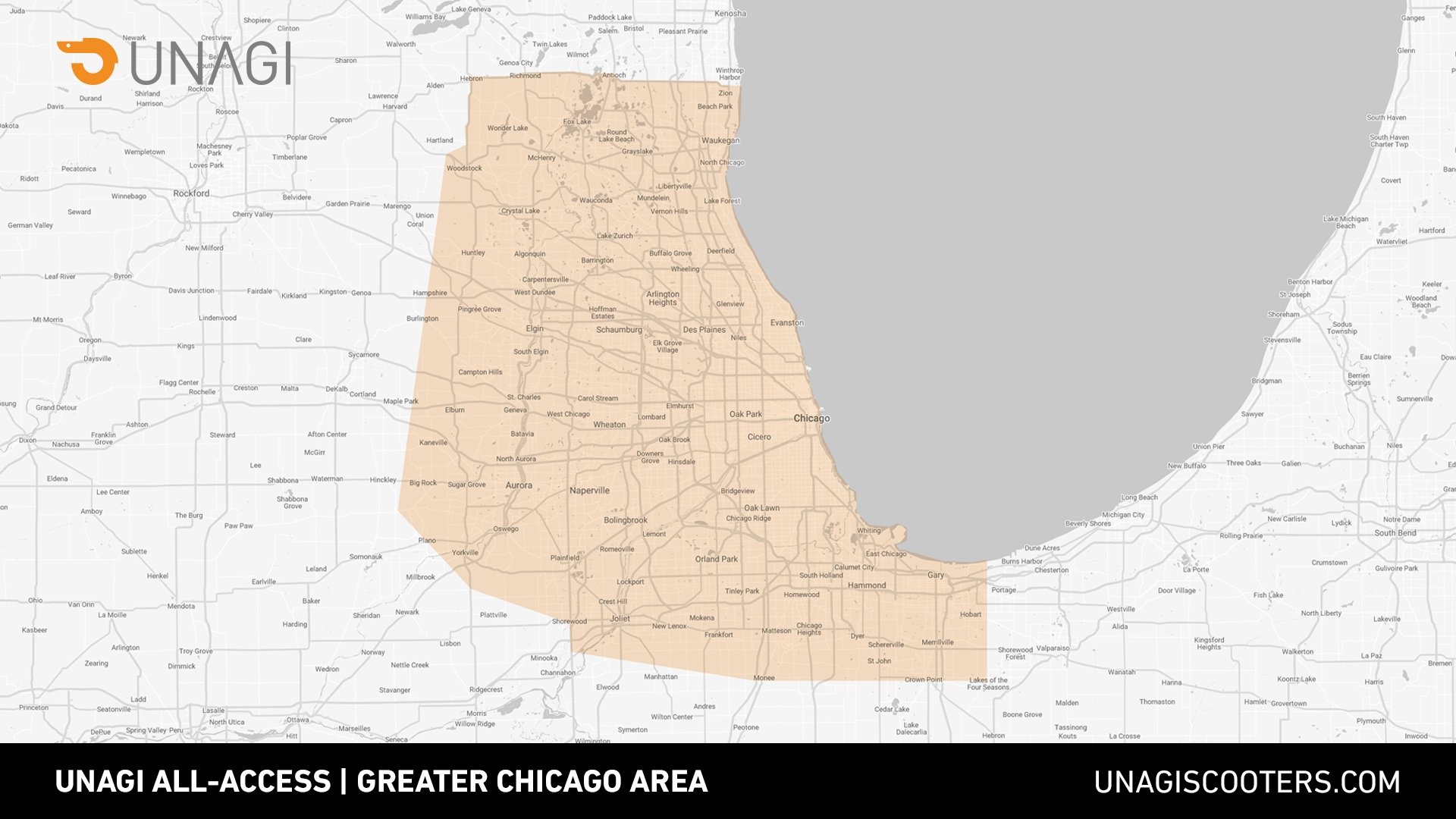 Unagi Scooter Subscription Indiana Chicago