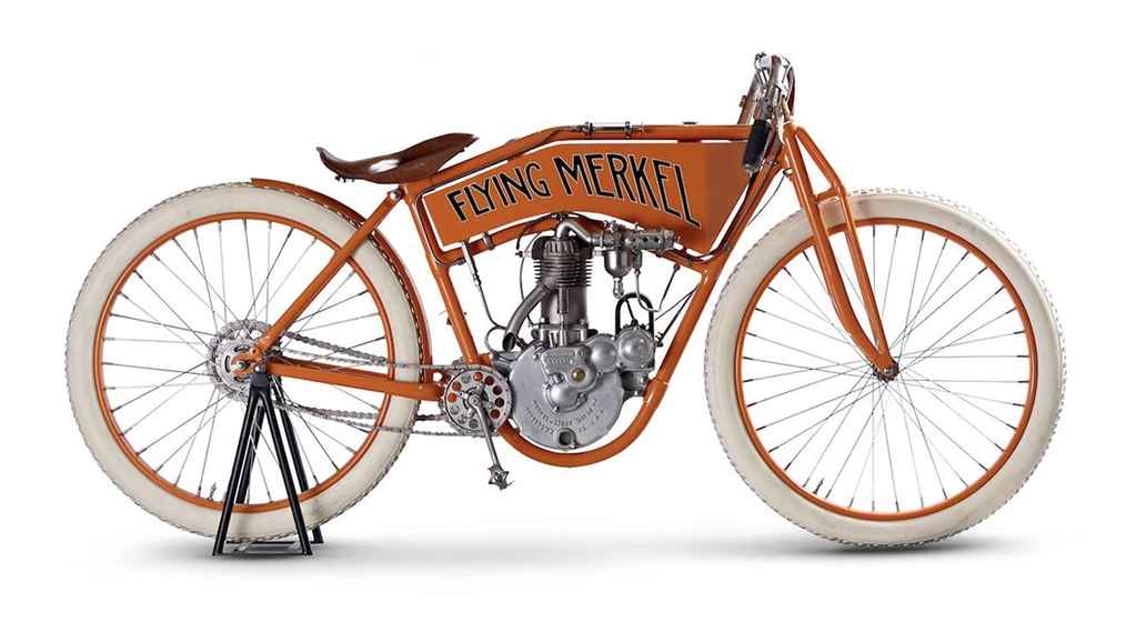 flying merkel historical motorcycle