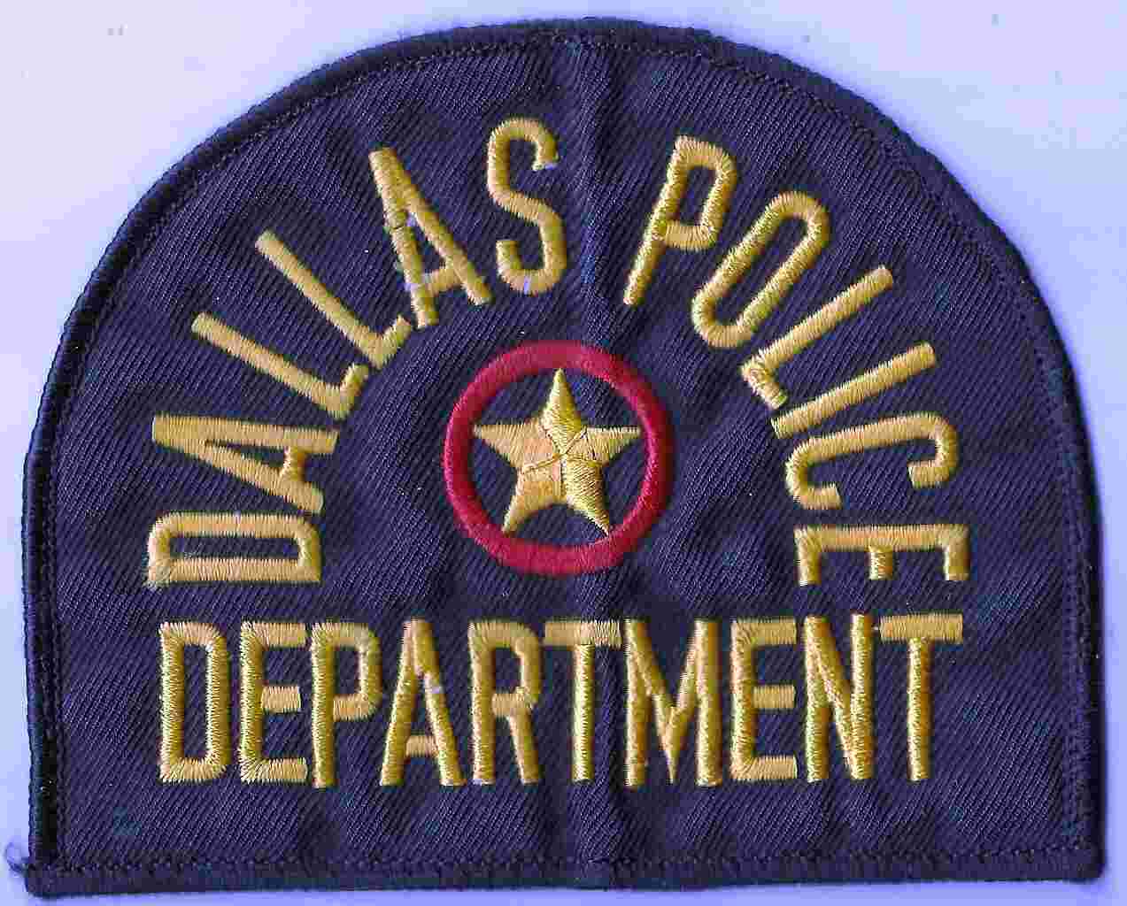 Dallas Police Dept badge