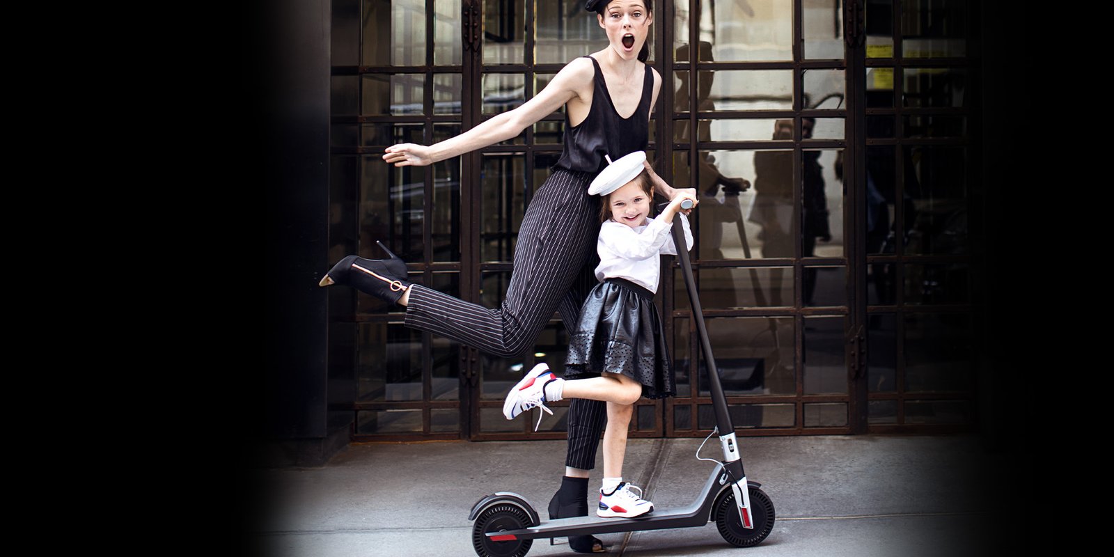 Coco Rocha Riding in Style