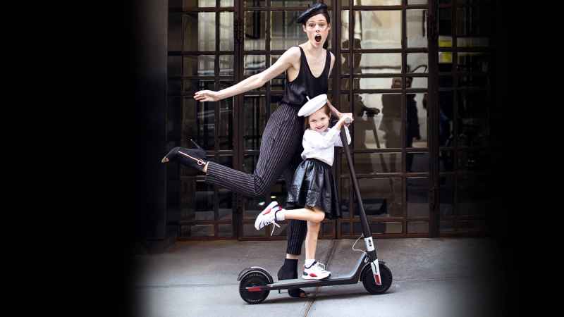 Coco Rocha Riding in Style