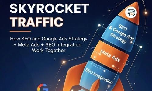 How SEO and Google Ads Strategy + Meta Ads + SEO Integration Work Together to Skyrocket Traffic