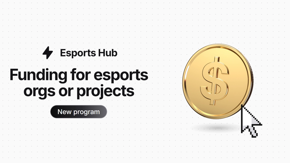 Funding for esports orgs or projects