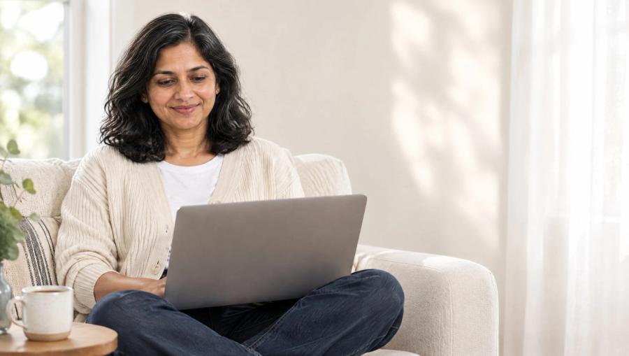 Priya, 44 · AirSense 11