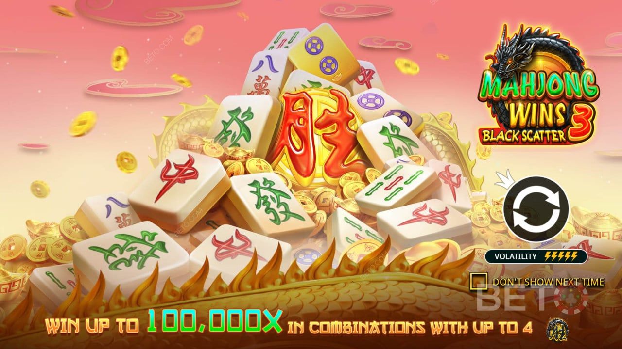 Mahjong Wins 3 - Black Scatter