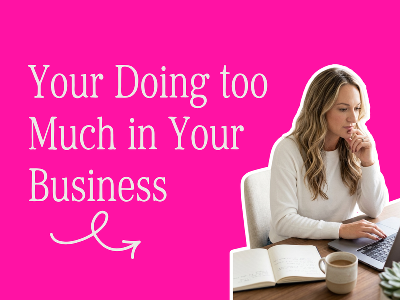 You’re Not Bad at Running Your Business—You’re Just Doing Too Much of It Yourself
