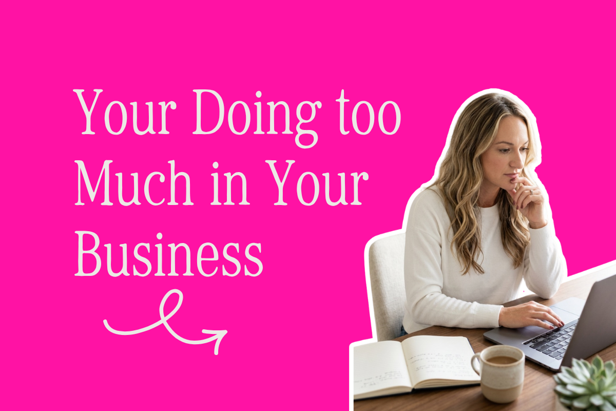 You’re Not Bad at Running Your Business—You’re Just Doing Too Much of It Yourself