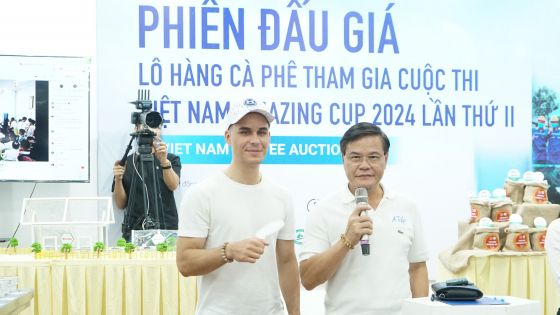 Phiên đấu giá cà phê đặc sản Việt Nam: Arabica đạt mức giá kỷ lục 1,2 triệu đồng/kg
