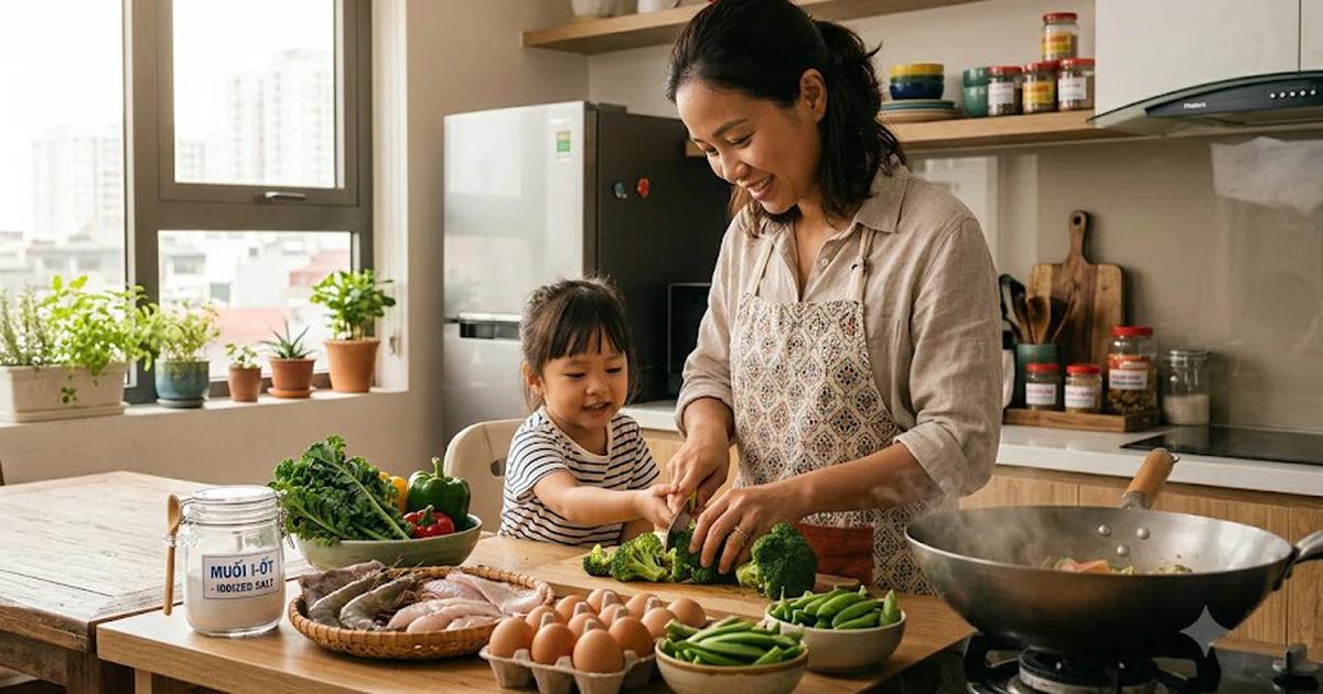 Thiếu hụt iod và những hệ lụy nghiêm trọng đến sự phát triển trí tuệ của trẻ em