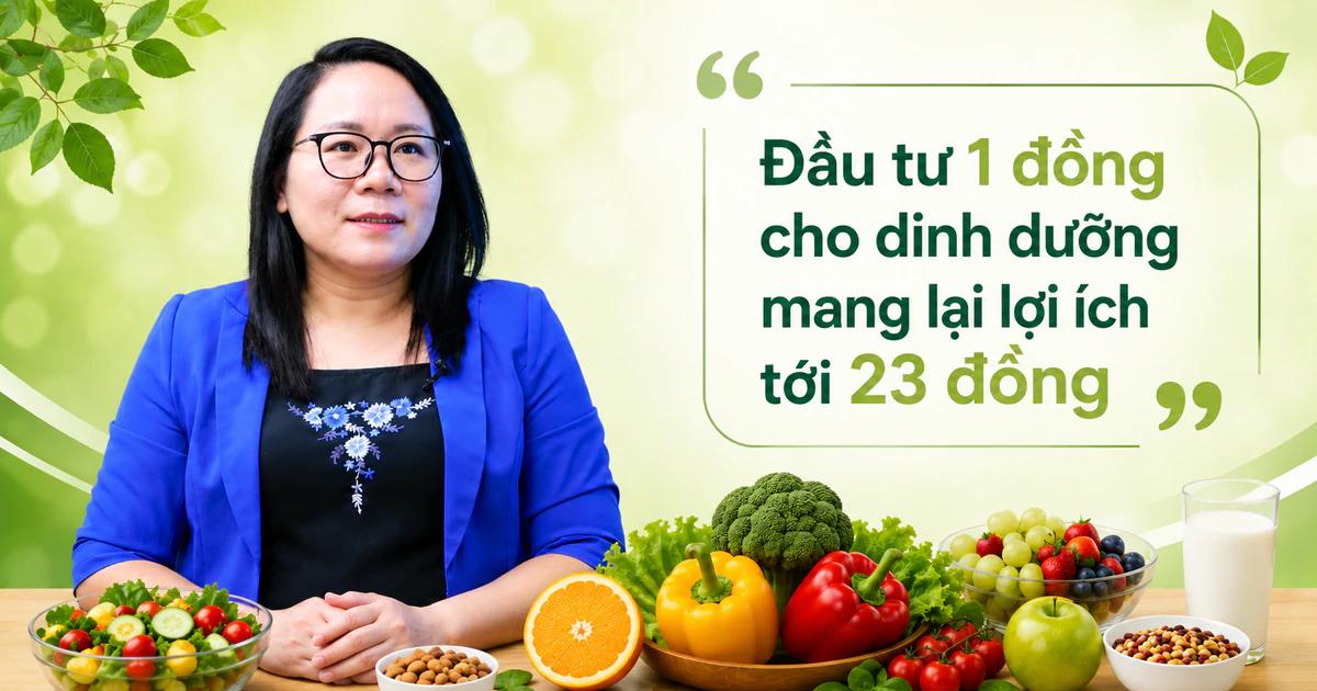 PGS.TS Trương Tuyết Mai: Dinh dưỡng khoa học cần chú trọng ngay từ thai kỳ và giai đoạn sức khỏe ổn định