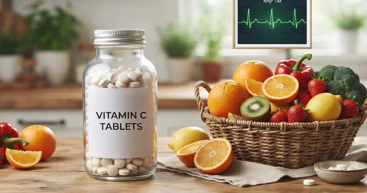5 tác động bất ngờ của Vitamin C đối với sức khỏe tim mạch
