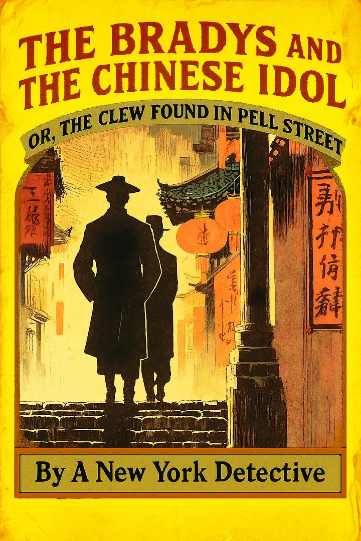 The Bradys and the Chinese Idol; or, A Clew Found in Pell Street cover
