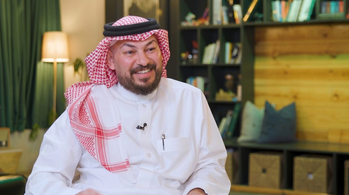 Ahmed Al Helyyil in a television interview