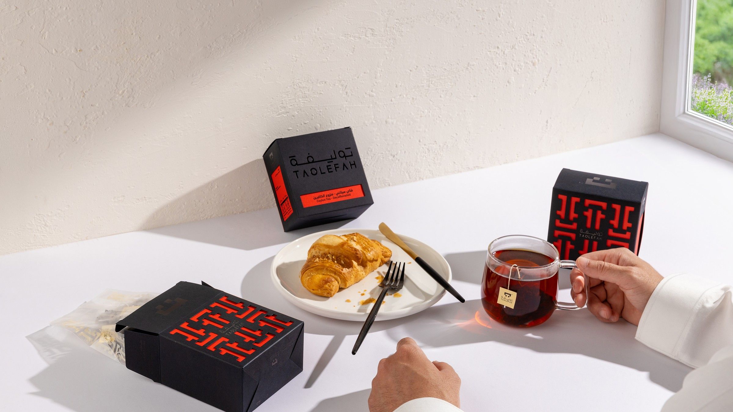 Taolefah decaf Ceylon tea