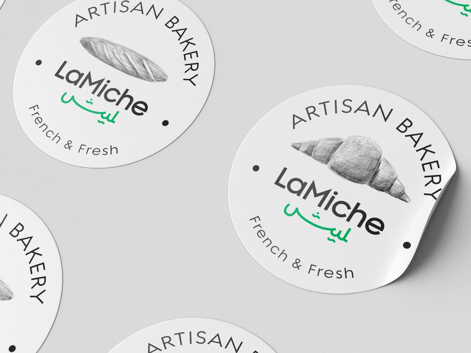 Artisan Bakery stickers