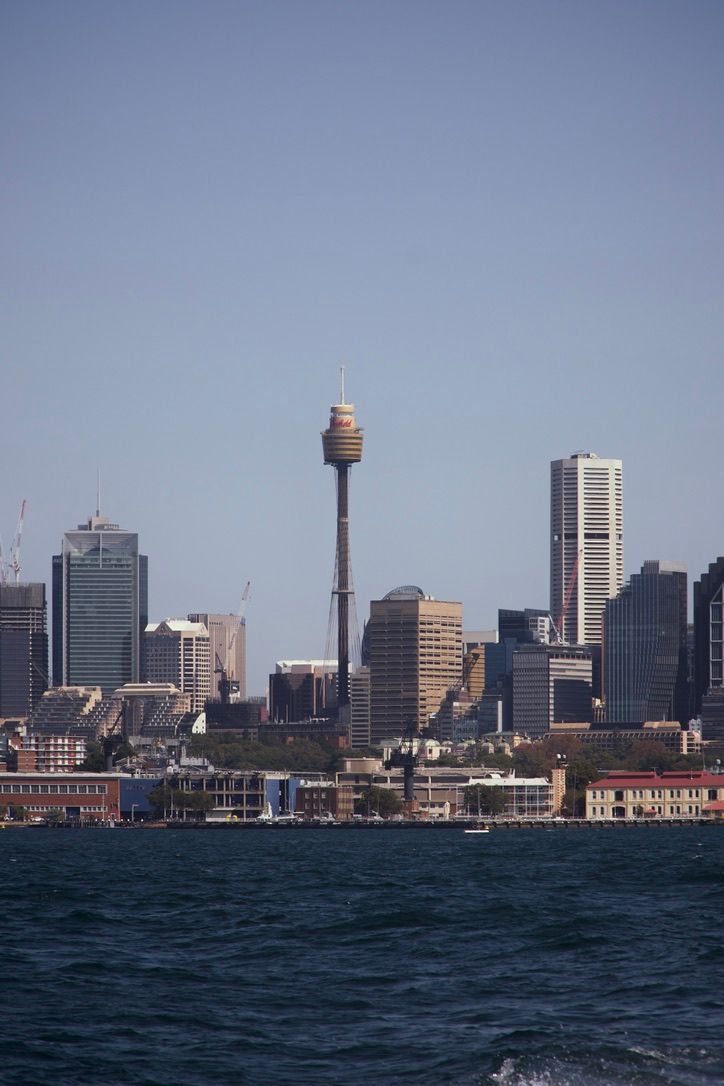 Sydney coastline view