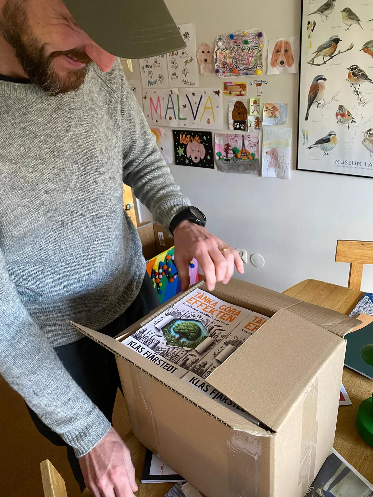 Är målbilden att stå med din bok i handen?