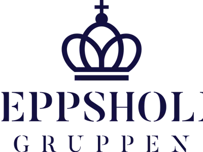 BYWRTRS partner Skeppsholmsgruppens logotyp i mörkt blått.