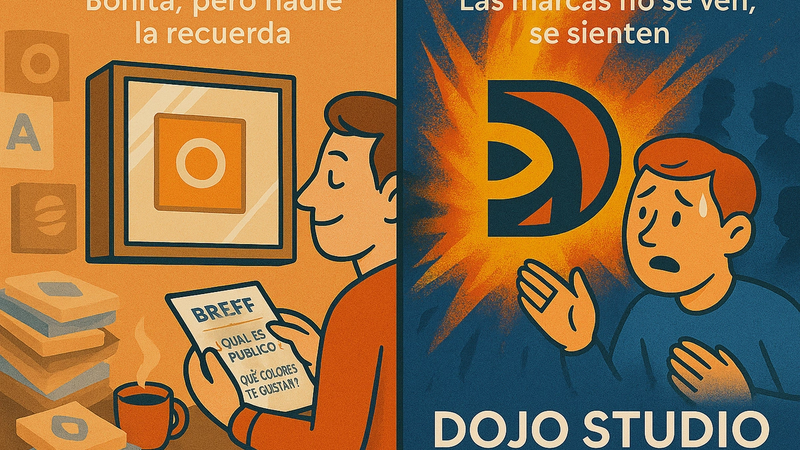 “Tu marca no es bonita, es olvidable”