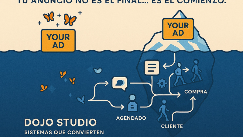 “Un buen anuncio no vende. Un sistema sí”