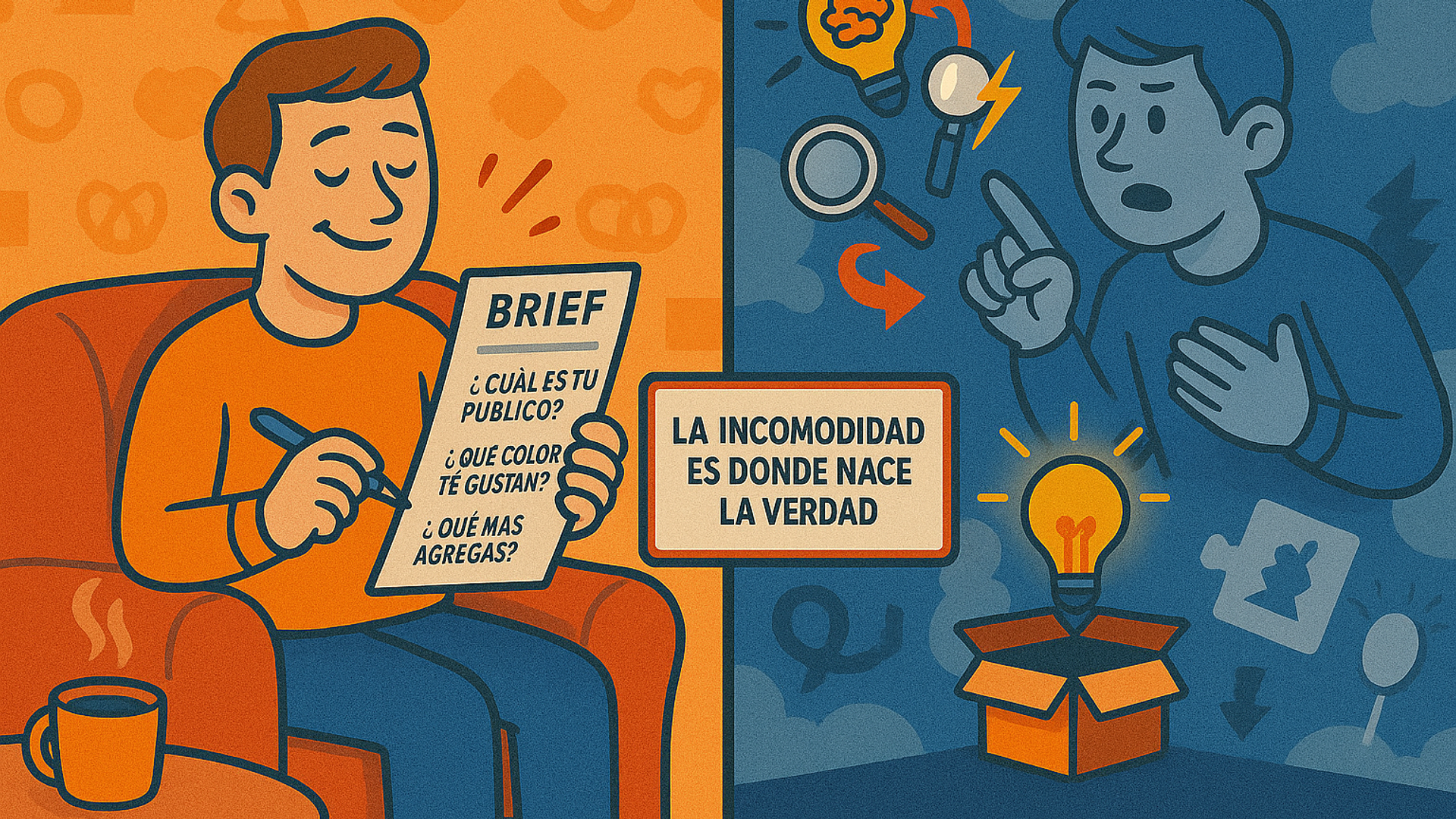 “Si tu brief no incomoda, es uno más”