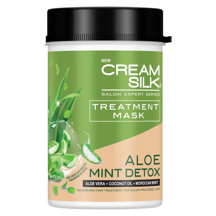 Cream Silk Salon Expert Treatment Aloe Mint Detox