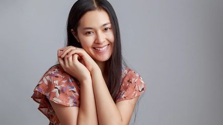 Asian woman with minimal makeup
